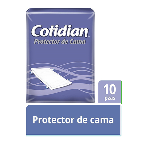 Protector de Cama Cotidian Talle Único X8 — Coral